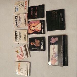 Vintage Matchbooks Dance Lady Locations